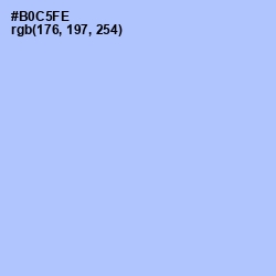 #B0C5FE - Spindle Color Image