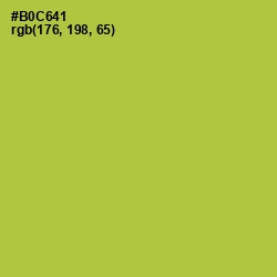 #B0C641 - Conifer Color Image