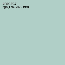 #B0CFC7 - Submarine Color Image