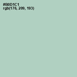 #B0D1C1 - Surf Color Image