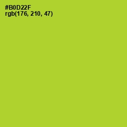 #B0D22F - Key Lime Pie Color Image