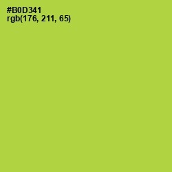 #B0D341 - Conifer Color Image