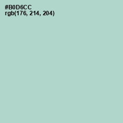 #B0D6CC - Jet Stream Color Image