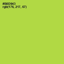 #B0D943 - Conifer Color Image