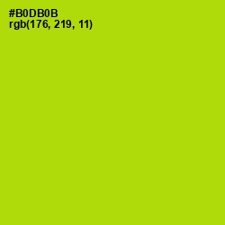 #B0DB0B - Fuego Color Image