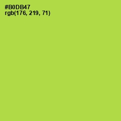 #B0DB47 - Conifer Color Image