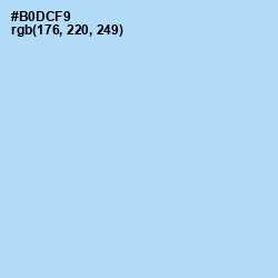 #B0DCF9 - Spindle Color Image