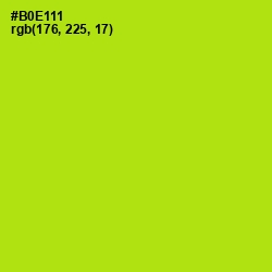 #B0E111 - Inch Worm Color Image