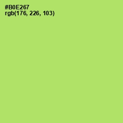 #B0E267 - Conifer Color Image