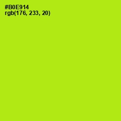 #B0E914 - Inch Worm Color Image