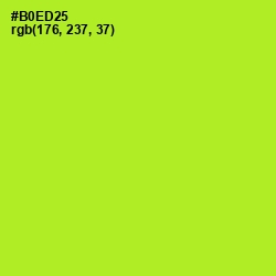 #B0ED25 - Green Yellow Color Image