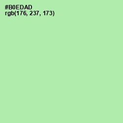 #B0EDAD - Celadon Color Image