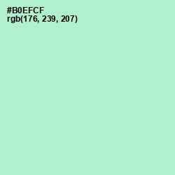 #B0EFCF - Fringy Flower Color Image