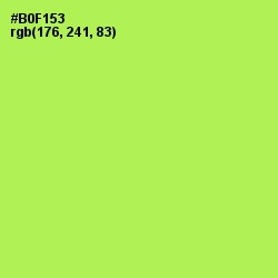 #B0F153 - Conifer Color Image