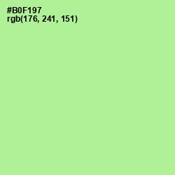 #B0F197 - Granny Smith Apple Color Image