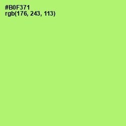 #B0F371 - Conifer Color Image