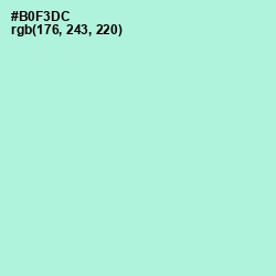 #B0F3DC - Cruise Color Image