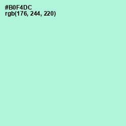 #B0F4DC - Cruise Color Image