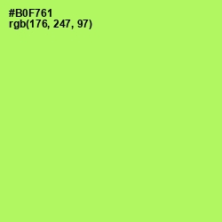 #B0F761 - Conifer Color Image