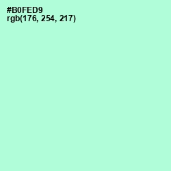 #B0FED9 - Magic Mint Color Image