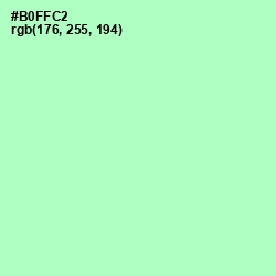 #B0FFC2 - Magic Mint Color Image