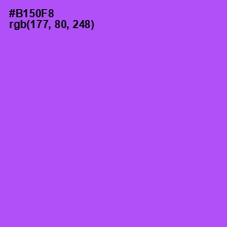 #B150F8 - Medium Purple Color Image