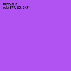 #B152F2 - Medium Purple Color Image