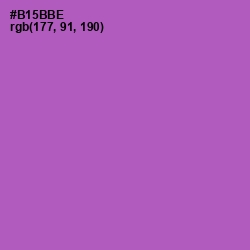 #B15BBE - Wisteria Color Image