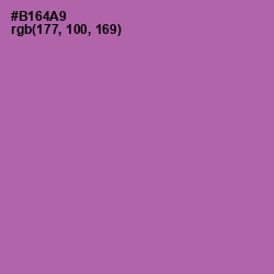#B164A9 - Wisteria Color Image
