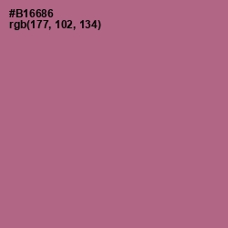#B16686 - Turkish Rose Color Image