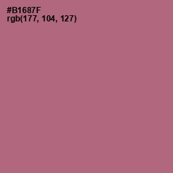 #B1687F - Coral Tree Color Image