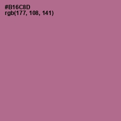 #B16C8D - Turkish Rose Color Image