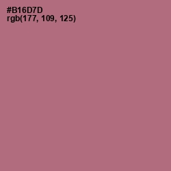 #B16D7D - Coral Tree Color Image