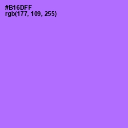 #B16DFF - Lavender Color Image