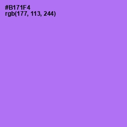 #B171F4 - Lavender Color Image