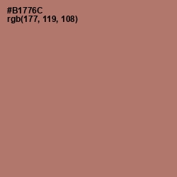 #B1776C - Coral Tree Color Image