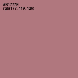 #B1777E - Coral Tree Color Image