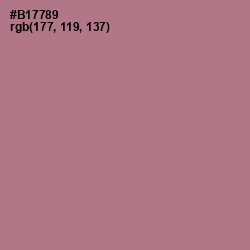 #B17789 - Turkish Rose Color Image