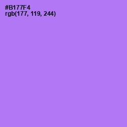 #B177F4 - Lavender Color Image