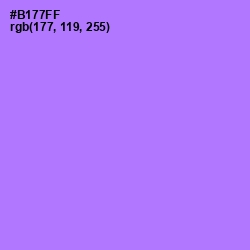 #B177FF - Lavender Color Image