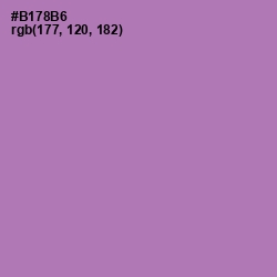#B178B6 - Wisteria Color Image