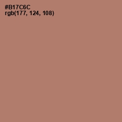 #B17C6C - Coral Tree Color Image