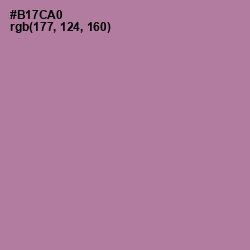 #B17CA0 - Mountbatten Pink Color Image