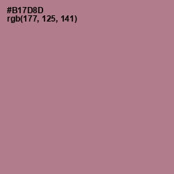 #B17D8D - Turkish Rose Color Image