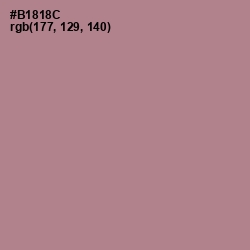 #B1818C - Brandy Rose Color Image