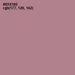 #B1818E - Brandy Rose Color Image