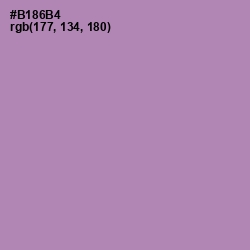 #B186B4 - Amethyst Smoke Color Image
