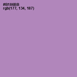 #B186BB - Amethyst Smoke Color Image