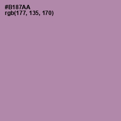 #B187AA - Amethyst Smoke Color Image