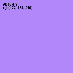 #B187F9 - Dull Lavender Color Image